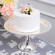 SM PARTY 銀色蛋糕托盤架, 單色, 1套