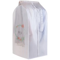 Marketpio 北歐風花朵不織布防塵衣套 S, 1入, 1個