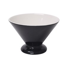HORECA 陶瓷刨冰碗, 黑色, 1個
