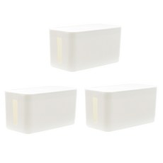 MONOFLAT 小型電源線收納盒, 3個