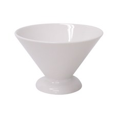 HORECA 陶瓷刨冰碗, 白色, 1個