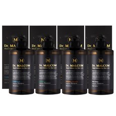 MALCOM 瑪律科姆 黑色版頭皮滋養強健髮根洗髮精組(Oriental Herb 500ml+Awesome Calendula 500ml+Crystal Scalp 500ml+ Pure Acacia 500ml), 1套