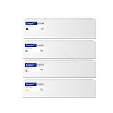 SINDOH P210 系列碳粉套組 4 件, 單個數量, 黑、藍、紅、黃