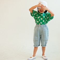 Dyang兒童款蘋果褲