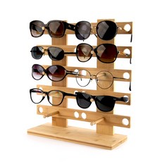 101do 5層竹製眼鏡架 GC-W3 可放10副眼鏡, 單色, 1個