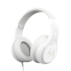 MOTOROLA Pulse 120 有線可折疊耳機, 白色的, 脈衝120
