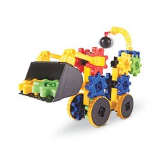 Learning Resources 轉轉齒輪建構系列百變工程交通組 LER9237, 混色