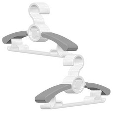LIVENS 小熊造型防滑伸縮孩童衣架, 混色, 20個