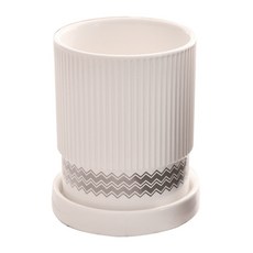 Balam Cherish 陶瓷餐具筒, 白色, 1個