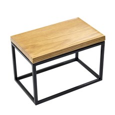 ZICCO 멜라민 플레이팅 스탠드 16cm, 화이트우드, 1개