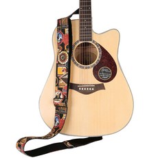 Kong K sound 時尚吉他背帶, 復古