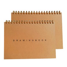 5000繪圖本 ver 2 130g 牛皮紙, 250 x 179 毫米, 2個