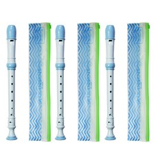 HDC YOUNG CHANG 德式高音直笛 YSRG-50+收納袋3入組, 藍色