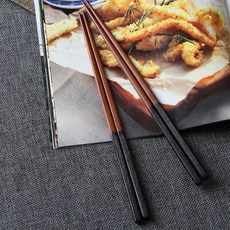 드림아트 옻칠 대추나무 엔틱 젓가락, 혼합색상, 10개