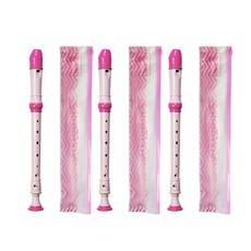 HDC YOUNG CHANG 德式高音直笛 YSRG-50+收納袋3入組, 粉色的