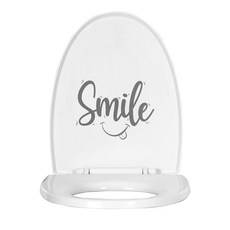 CS Living 微風微笑靜音馬桶蓋, 白色的, 1個