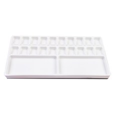 artsecret 藝術家的秘密 陶瓷製方形調色盤 CP-120, 22格, 1組