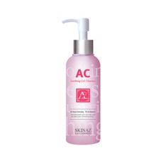 SKINAZ AC舒緩潔顏凝膠, 180ml, 1入