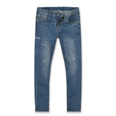 HOTCODE 男款刷破彈性水洗牛仔褲 HC2023