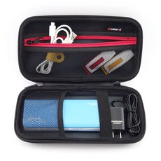 GUANHE 大型行動電源收納包 P-1004, 黑色, 1個