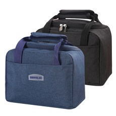 保溫保冷袋 2入, 海軍藍，黑色