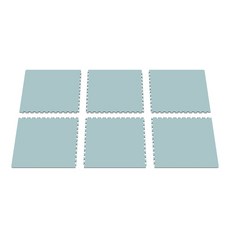 에코폼 베이직 퍼즐매트 6p, ALL블루, 6개