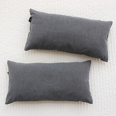 hello MINIME 棉花糖孩童棉枕頭 2入, 深灰色