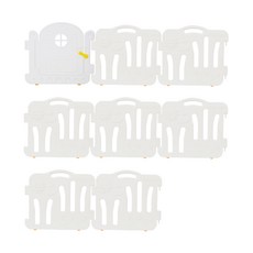 에듀플레이 굿 베이비룸 8p, 화이트, 1세트