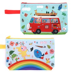 GOOLYGOOLY 餐盤便當袋2件組 Friends 2P-PN104, 1套