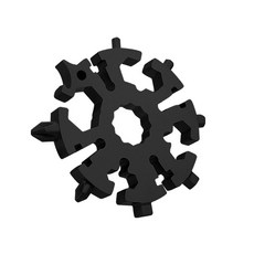 20 IN 1不鏽鋼多功能工具 黑色, 1個