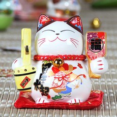 INTODECO 招財貓 幸運貓 存錢筒 35314, 混合色