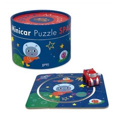 迷你車拼圖 宇宙, 1套, 9件