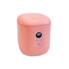 에버튼하우스 마카롱 미니 전기밥솥 1~2인용, EHLM-RC56724D(CORAL)