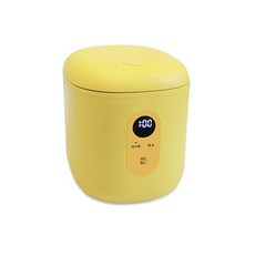 에버튼하우스 마카롱 미니 전기밥솥 1~2인용, EHLM-RC56723C(YELLOW)