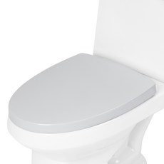 靜音馬桶蓋, 灰色的, 1個