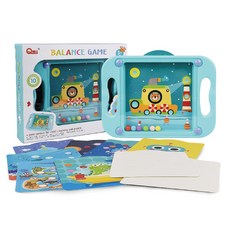兒童串珠拼圖平衡桌遊 薄荷綠, 1套