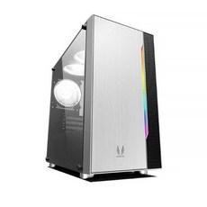 블루컴퓨터 게이밍 컴퓨터 PC 화이트 (AMD R5-3500X), WIN 미포함, RAM 16GB+16GB, NVMe 256GB