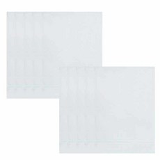 Songwol 松月 簡約棉質抹布 白色, 10條