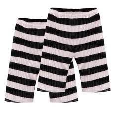 play mall 童款條紋5分內搭褲 2件組