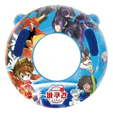 充氣扶手兒童游泳圈, 混色, 1個