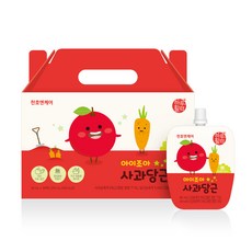 Chunho Ncare 果汁 40ml, 蘋果胡蘿蔔口味, 30包