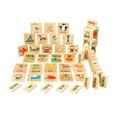 BRAINSOOP 象聲詞播放韓文塊自己動手做多米諾骨牌 96p, 混色