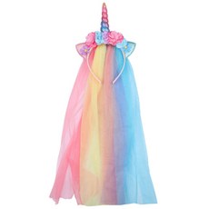 市集感性花朵裝飾獨角獸髮帶, 款式7, 1個