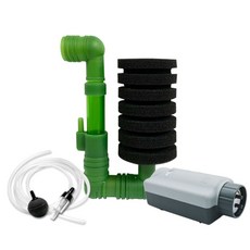 Aqua Terra 雙生物海綿過濾器 ATSP-PK001S 套組, 4W, 1套