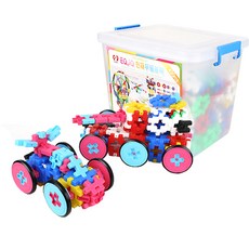 Jungsungtoy 華夫餅塊 430p, 混合顏色