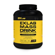 이엑스랩 매스드링크 초코맛 헬스보충제, 1개, 4kg