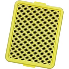 Nature Lines 平面式狗便盆, 黃色的, 1個