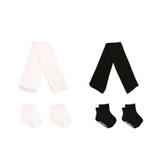 HI BABY CLUB 孩童羅紋褲襪 2雙+襪子 4雙