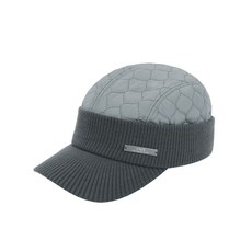PRO WORLD CUP 針織拼接鴨舌帽 U418-9107, 灰色的