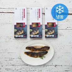 아라찬 오븐에서 맛있게 구워낸 가시없는 임연수 (냉동), 100g, 3입